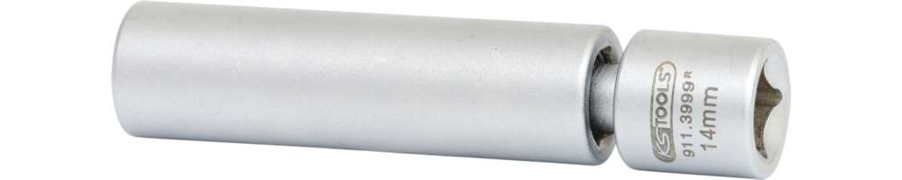Produktbild KS Tools 3/8 Zoll Spezial Zündkerzen Stecknuss für BMW mit Gelenk 14 mm bild 2