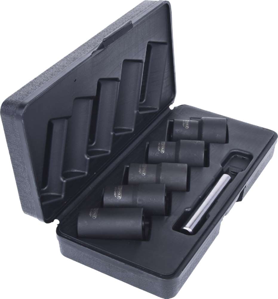 Produktbild KS Tools 1/2 Zoll Spiral Profil Kraft Stecknuss Satz 6 Teile 19 - 25 mm bild 4