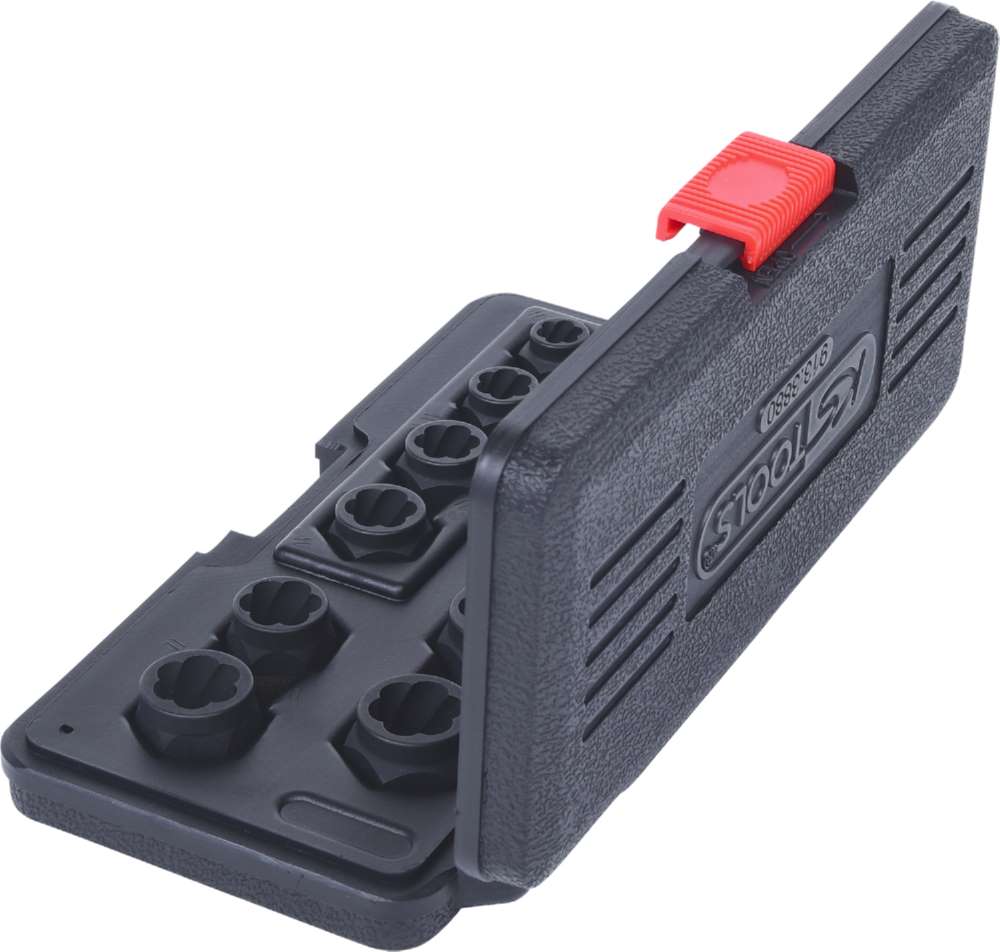 Produktbild KS Tools Spiral Profil Steckmuttern Satz 10 teilig M8 bis M19 bild 2