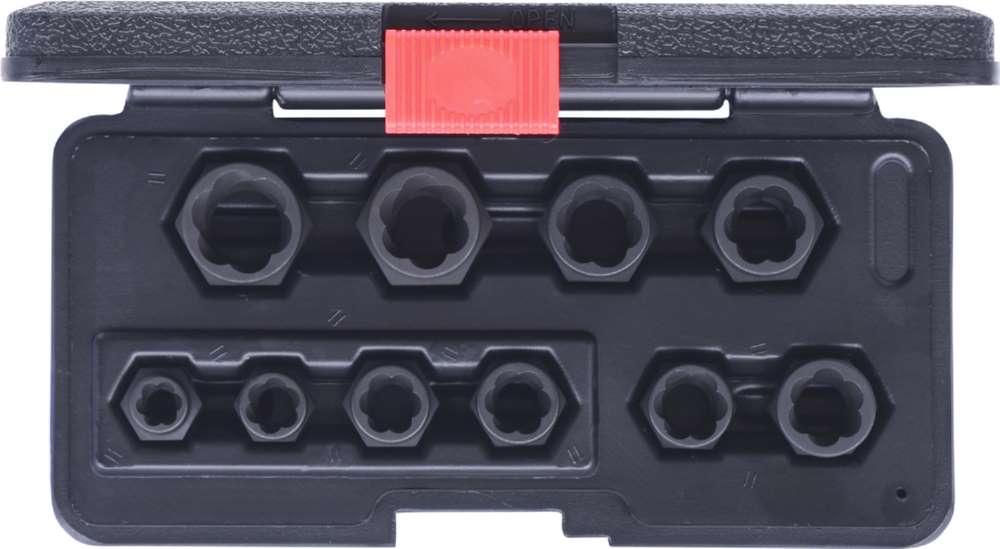 Produktbild KS Tools Spiral Profil Steckmuttern Satz 10 teilig M8 bis M19 bild 8