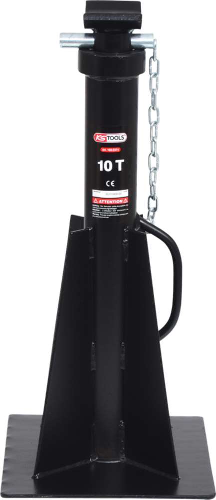 Produktbild KS Tools Stahl Unterstellbock groß Schnellverriegelung Traglast 10 Tonnen