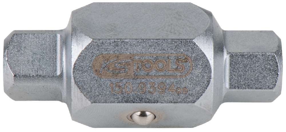Produktbild KS Tools Stecknüsse für Ölablassschrauben 6-kant 12 mm + 4-kant 11 mm