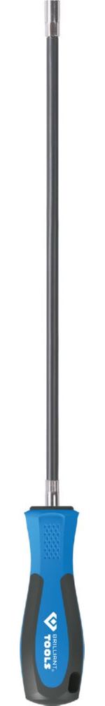 Produktbild Brilliant Tools Schraubendreher Sechskant Stecknuss 7,0 x 335 mm flexibel