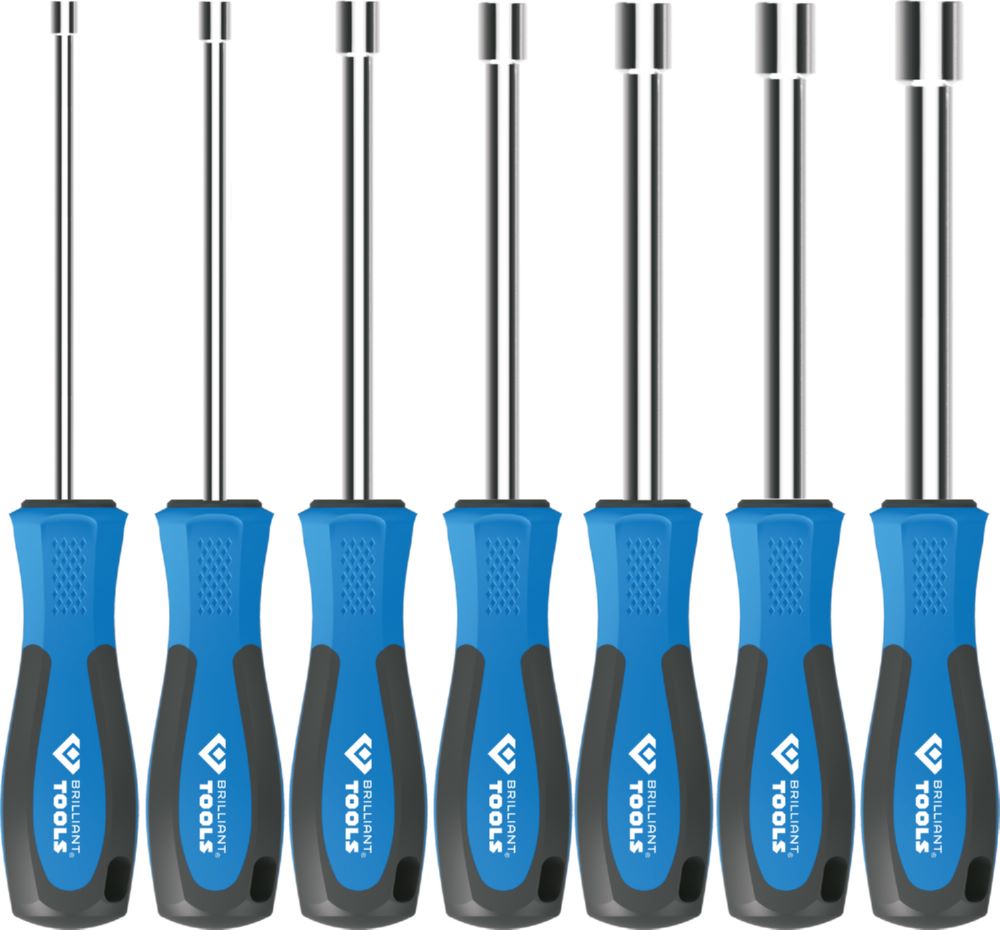 Produktbild Brilliant Tools Schraubendreher Stecknuss 7 Teile M5 bis M12