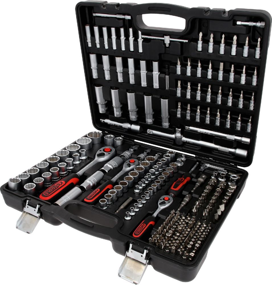 Produktbild KS Tools Steckschlüssel-Satz 255 Teile 1/4 Zoll 3/8 Zoll + 1/2 Zoll