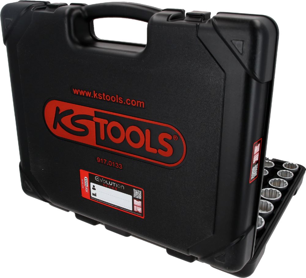 Produktbild KS Tools Steckschlüssel Satz 133 Teile 1/4 Zoll 3/8 Zoll 1/2 Zoll bild 4