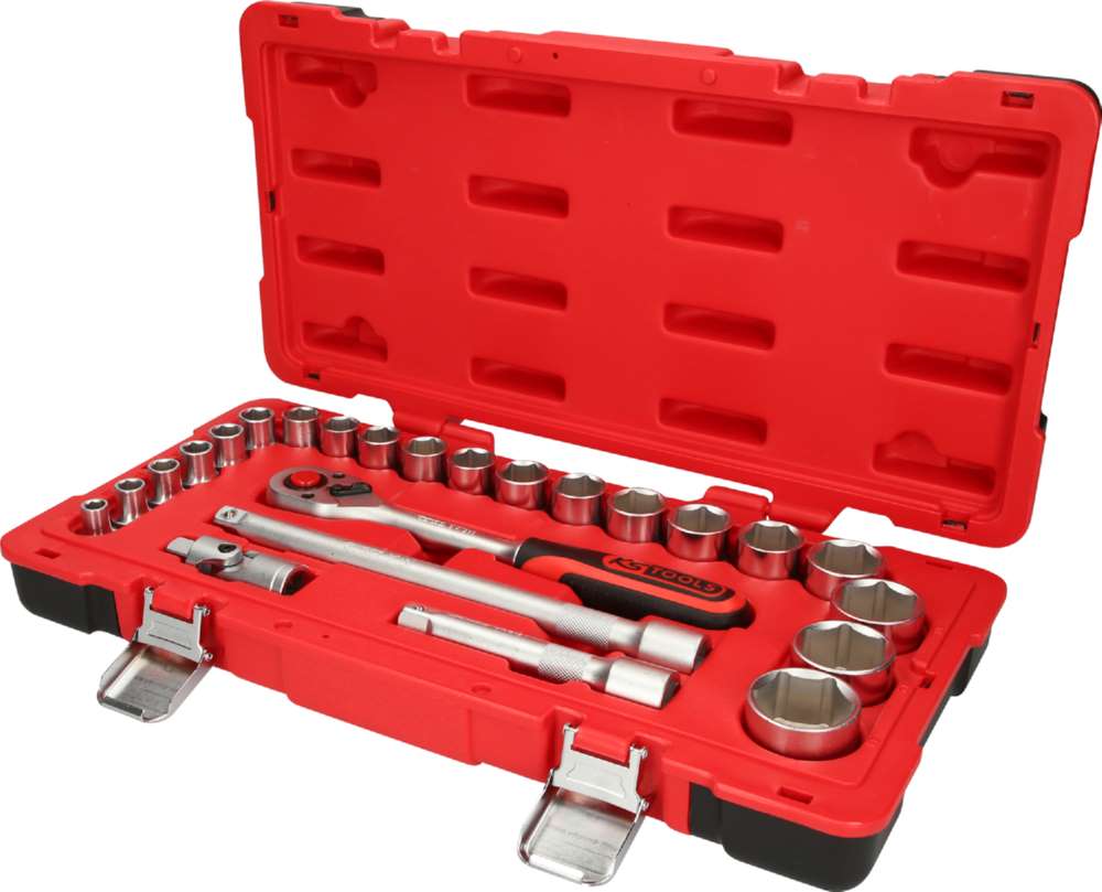 Produktbild KS Tools 1/2 Zoll Steckschlüssel-Satz 24 Teile