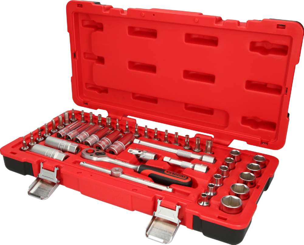 Produktbild KS Tools 3/8 Zoll Steckschlüssel-Satz 46 Teile