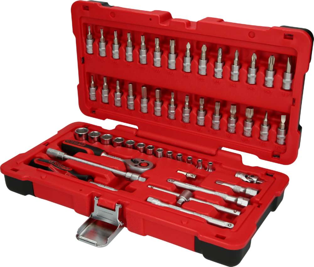 Produktbild KS Tools 1/4 Zoll Steckschlüssel-Satz 50 Teile
