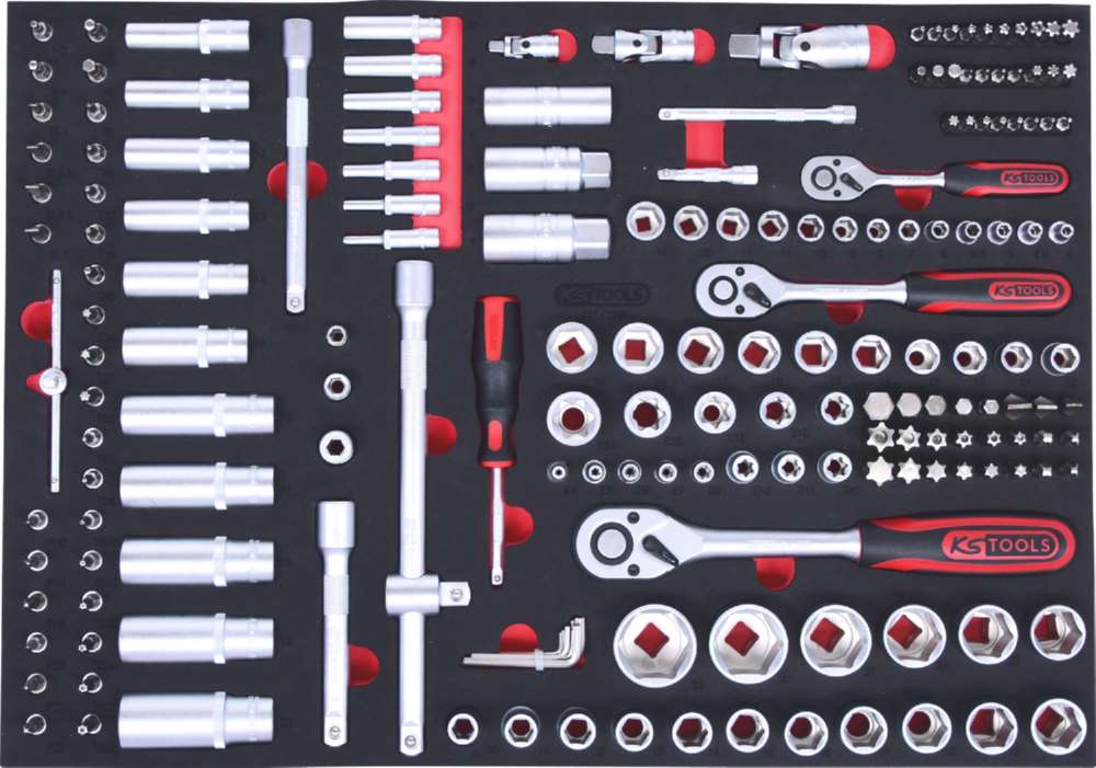 Produktbild KS Tools Steckschlüssel Satz 179 teilig bild 3