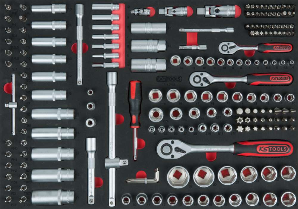 Produktbild KS Tools Steckschlüssel Satz 195 teilig bild 3