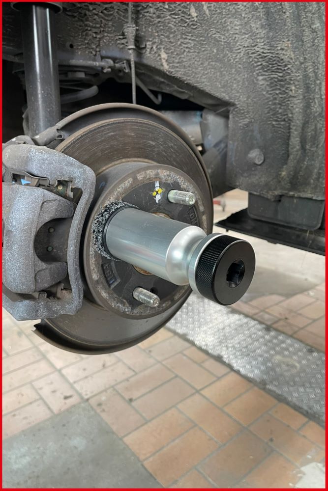 Produktbild KS Tools Stehbolzen Radnabenschleifer Satz Durchmesser 50 / 60 mm 7 Teile bild 6