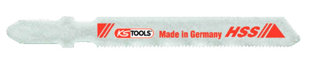 Produktbild KS Tools Stichsägeblatt HSS Länge 75mm Zahnabstand 0,9mm T118G 5er Pack