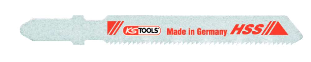 Produktbild KS Tools Stichsägeblatt HSS Länge 75mm Zahnabstand 0,9mm T118A 5er Pack
