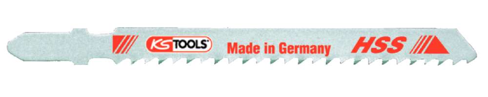 Produktbild KS Tools Stichsägeblatt HSS Länge 100mm Zahnabstand 3mm T127D 5er Pack