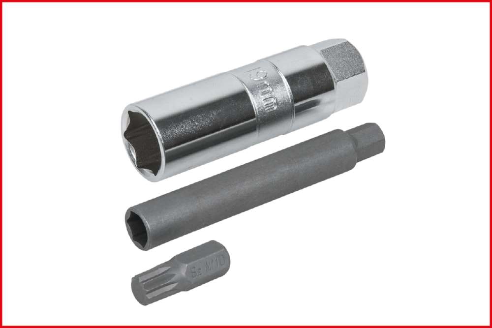 Produktbild KS Tools 10 mm Stoßdämpfer Außensechskant Gegenhalter Bit Stecknuss 10 mm bild 2