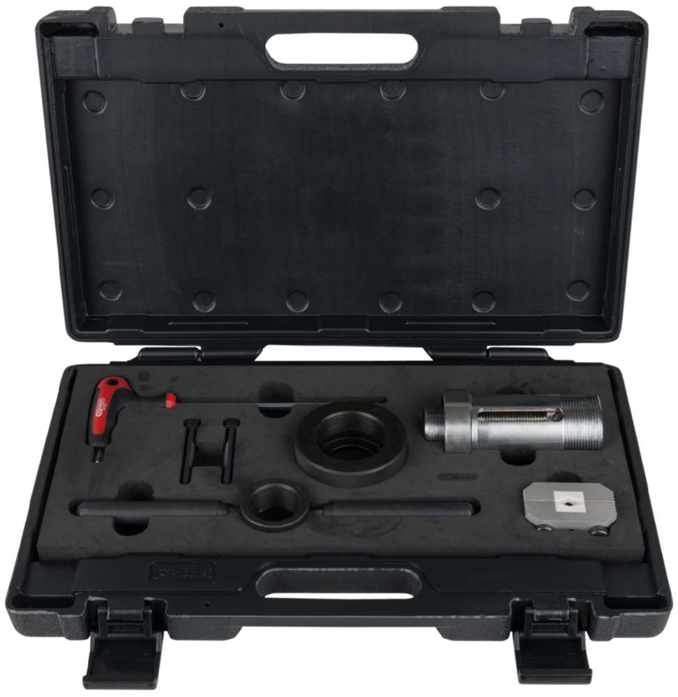 Produktbild KS Tools Stoßdämpfer Montagehilfe Satz für Stoßdämpfer mit Zuganschlagfeder 7 Teile bild 3