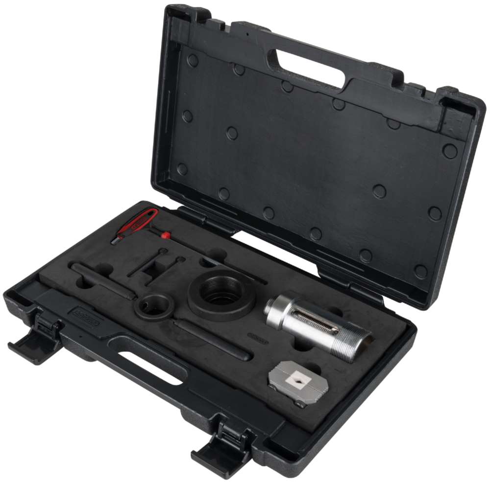 Produktbild KS Tools Stoßdämpfer Montagehilfe Satz für Stoßdämpfer mit Zuganschlagfeder 7 Teile bild 5