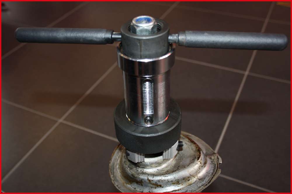 Produktbild KS Tools Stoßdämpfer Montagehilfe Satz für Stoßdämpfer mit Zuganschlagfeder 7 Teile bild 6