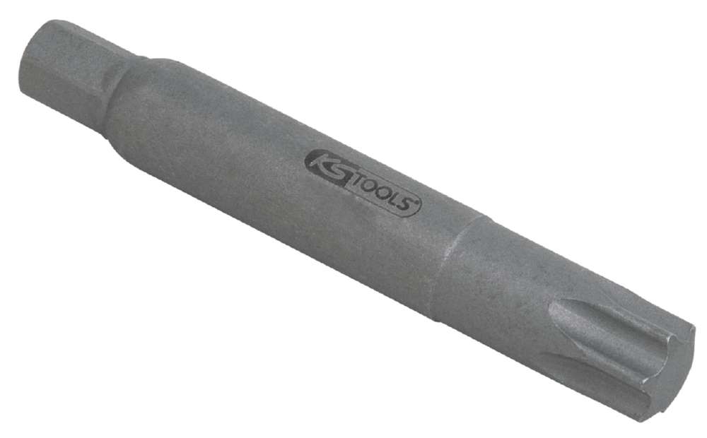 Produktbild KS Tools 10 mm Stoßdämpfer Torx Gegenhalter Bit Stecknuss T60 Gesamtlänge 92,5 mm