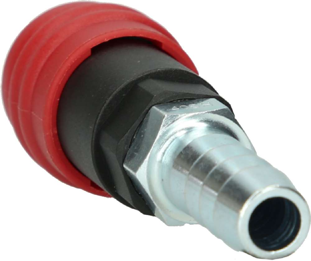 Produktbild KS Tools Druckluft Sicherheitskupplung mit Schlauchtülle 2 Stufen 14,5 mm