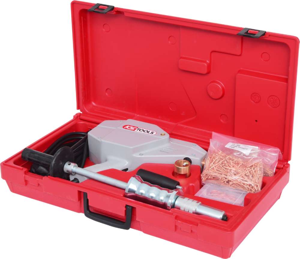 Produktbild KS Tools Super-Spotter-Kit-Satz mit Ausziehhammer 12 Teile
