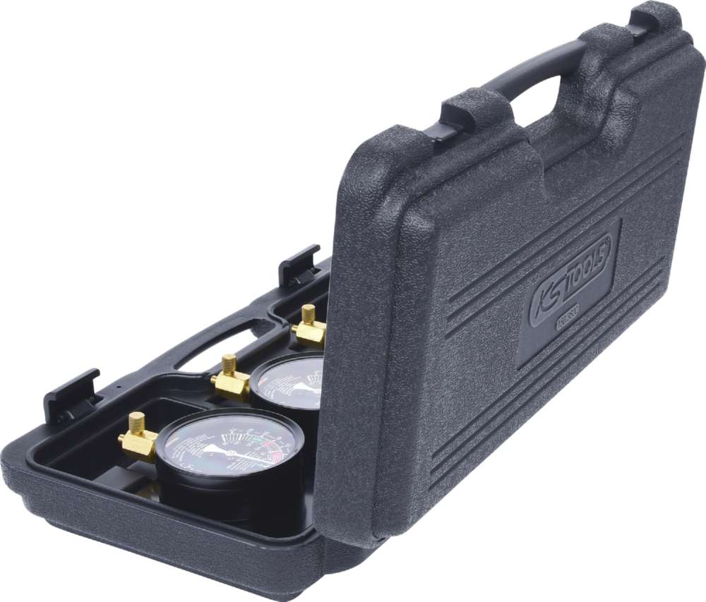 Produktbild KS Tools Synchron Vergaser Testgerät mit 4 Synchronuhren 28 Teile bild 3