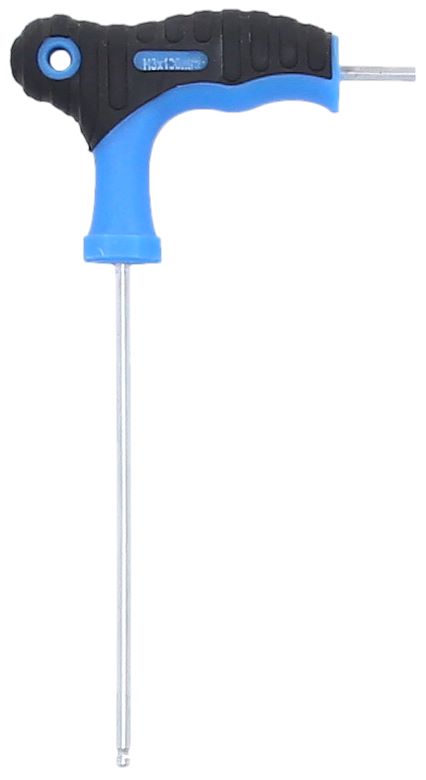 Produktbild Brilliant Tools Kugelkopf Innensechskant Winkelstiftschlüssel 3,0 x 100 mm T Griff