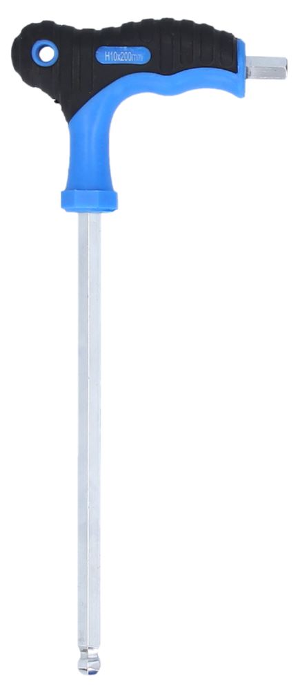 Produktbild Brilliant Tools Kugelkopf Innensechskant Winkelstiftschlüssel 10,0 x 100 mm T Griff