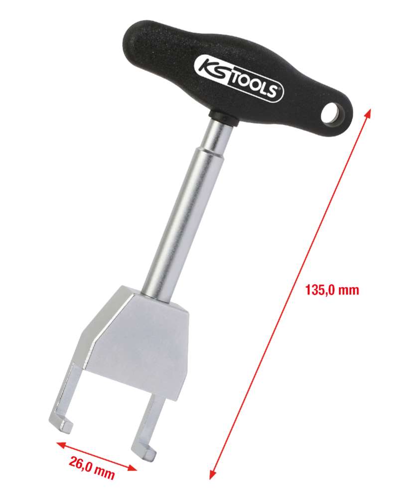 Produktbild KS Tools T-Griff Zündspulen Abzieher Typ 1 Länge 135 mm bild 5