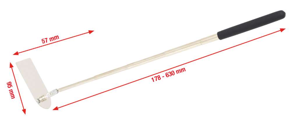Produktbild KS Tools Inspektionsspiegel 57 x 95 mm mit Teleskop 178 bis 860 mm bild 6