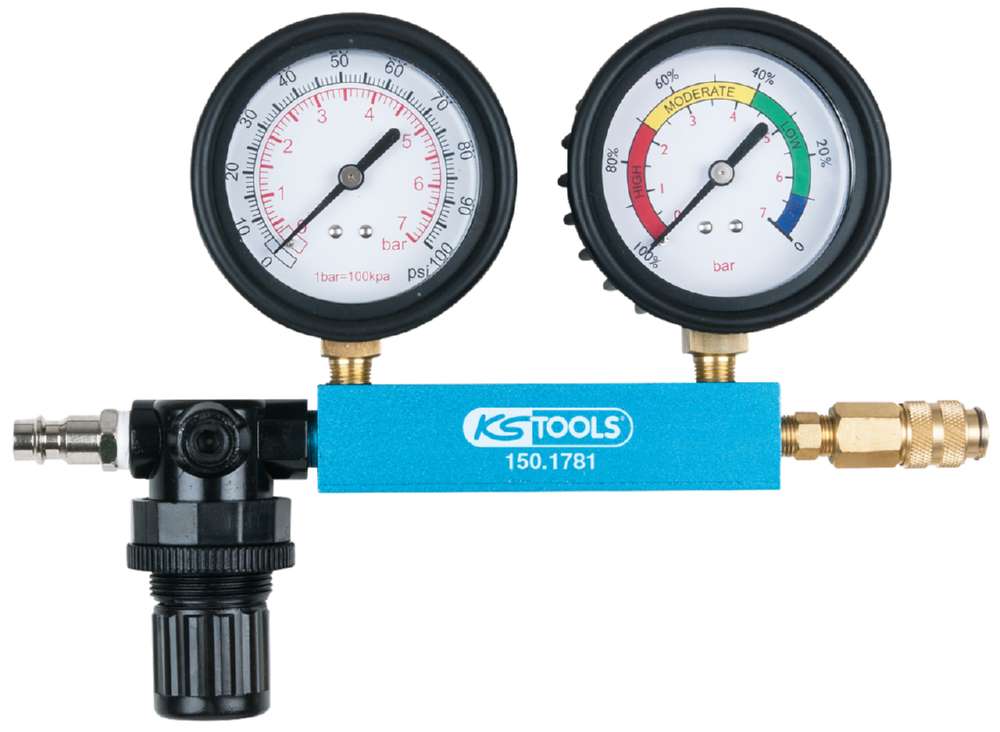 Produktbild KS Tools Testgerät mit Doppelanzeige