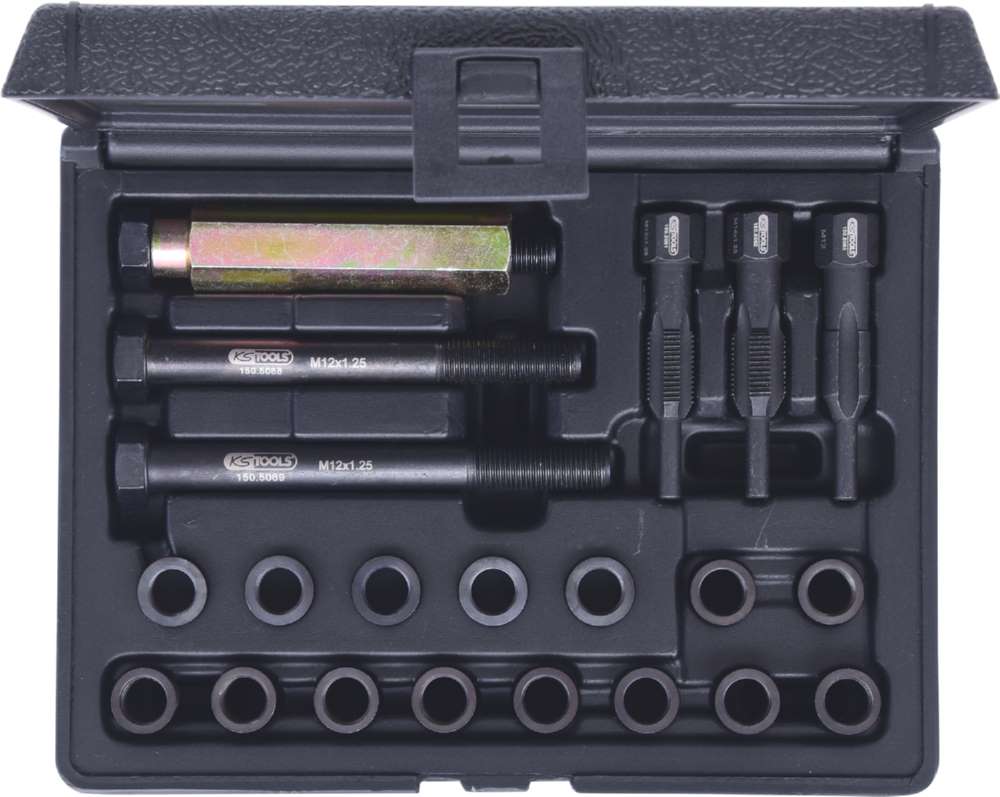 Produktbild KS Tools THREADfix Reparatur Satz M12 x 1,25 Glüh und Zündkerzen 21 Teile bild 10