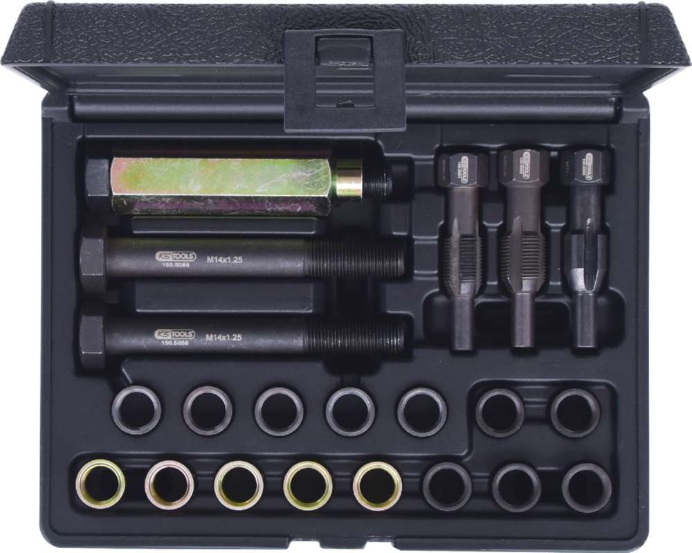 Produktbild KS Tools THREADfix Reparatur Satz M14 x 1,25 für Zündkerzen 21 Teile bild 10