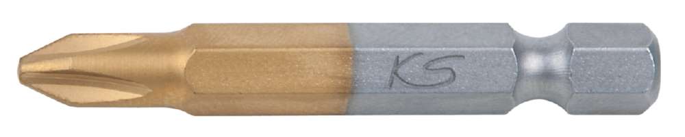 Produktbild KS Tools 1/4 Zoll TiN Bit Länge 50mm PH2