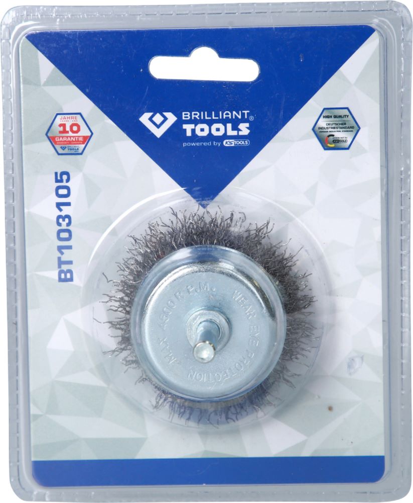 Produktbild Brilliant Tools Topfbürste Durchmesser 50 mm mit 6 mm Aufnahme bild 5