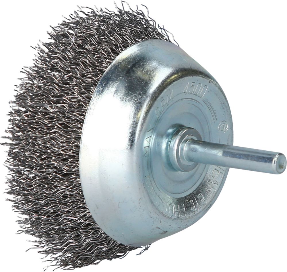 Produktbild Brilliant Tools Topfbürste Durchmesser 75 mm mit 6 mm Aufnahme