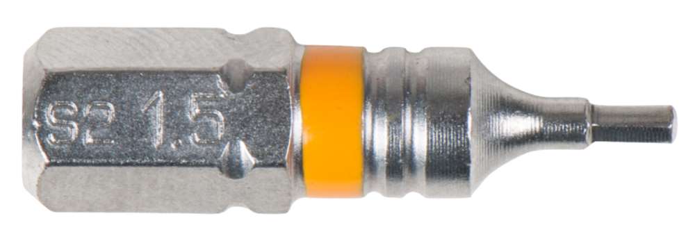 Produktbild KS Tools 1/4 Zoll TORSIONpower Bit Innen Sechskant Länge 25mm Profilgröße 1,5mm