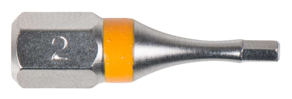 Produktbild KS Tools 1/4 Zoll TORSIONpower Bit Innen Sechskant Länge 25mm Profilgröße 2mm