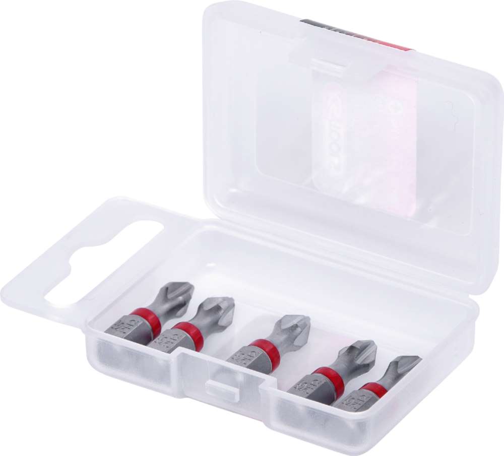 Produktbild KS Tools 1/4 Zoll TORSIONpower Bit Länge 25mm PH2 im 5er Pack