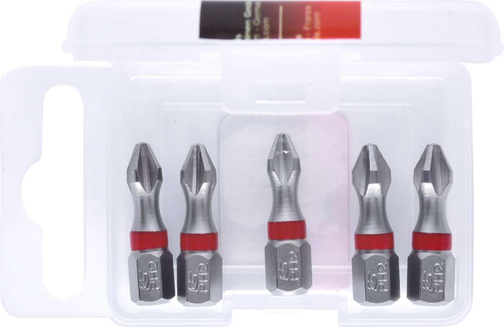 Produktbild KS Tools 1/4 Zoll TORSIONpower Bit Länge 25mm PH2 im 5er Pack bild 6