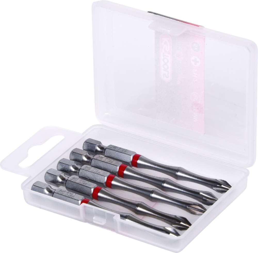 Produktbild KS Tools 1/4 Zoll TORSIONpower Bit Länge 75mm PH2 5er Pack