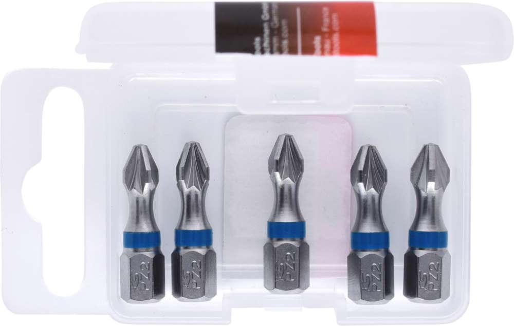 Produktbild KS Tools 1/4 Zoll TORSIONpower Bit Länge 25mm PZ2 im 5er Pack bild 6