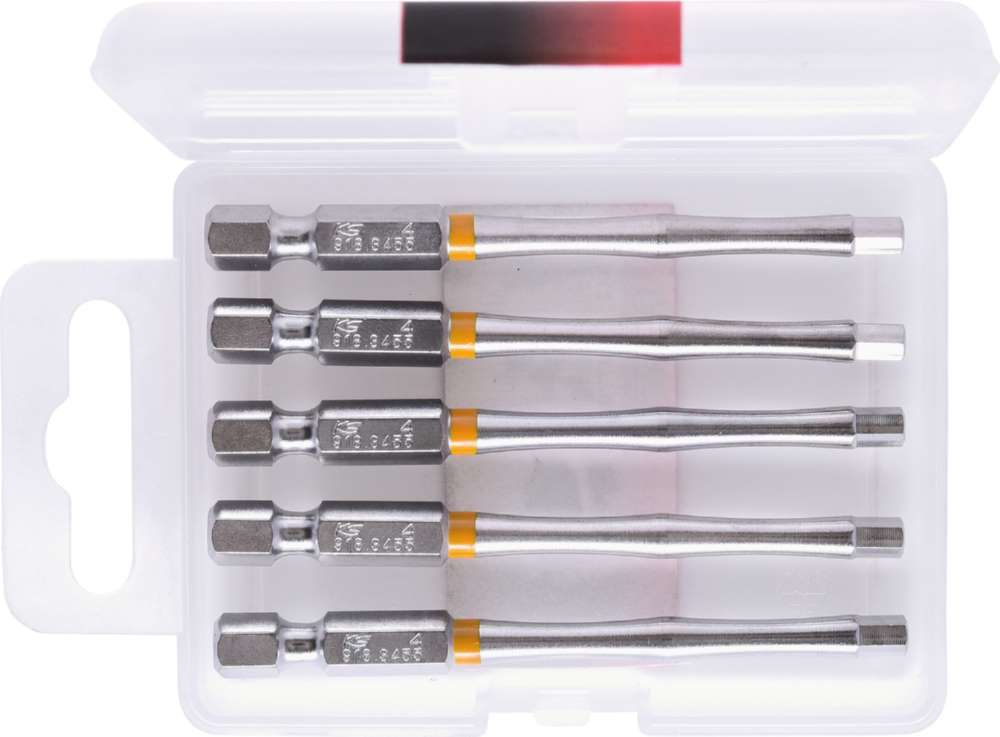 Produktbild KS Tools 1/4 Zoll TORSIONpower Bit Innensechskant Länge 75mm Profilgröße 4mm 5er Pack bild 5