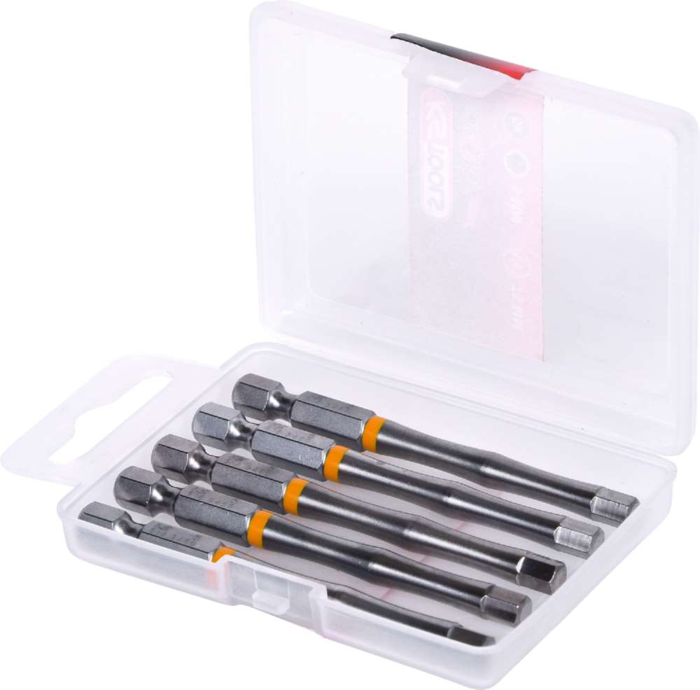 Produktbild KS Tools 1/4 Zoll TORSIONpower Bit Innensechskant Länge 75mm Profil 5mm 5er Pack