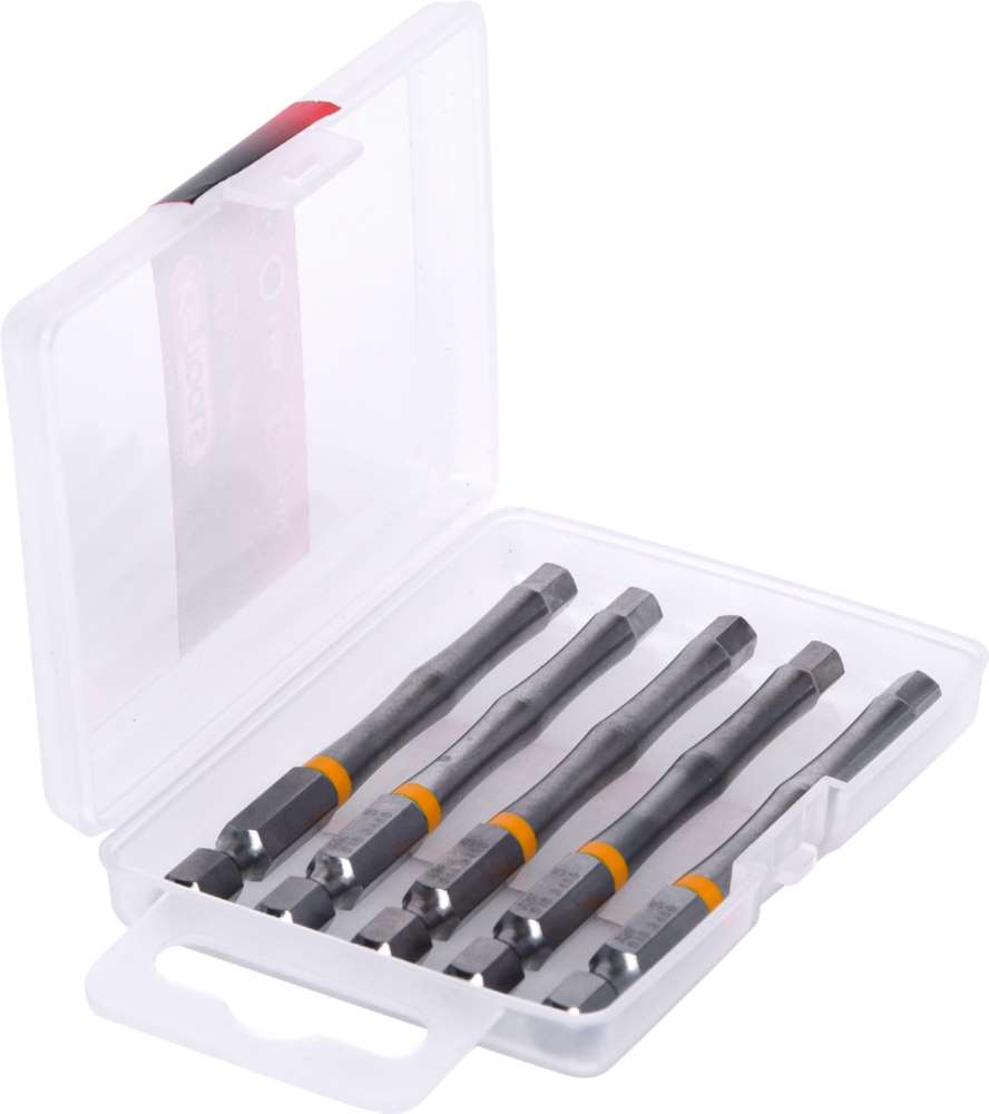 Produktbild KS Tools 1/4 Zoll TORSIONpower Bit Innensechskant Länge 75mm Profil 5mm 5er Pack bild 6