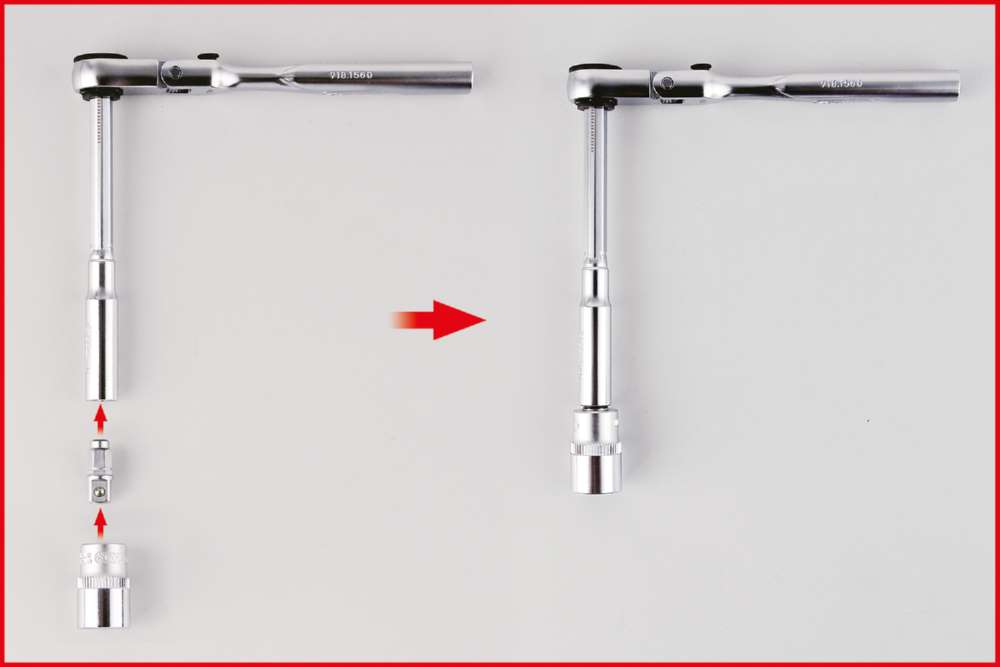 Produktbild KS Tools 1/4 Zoll TORSIONpower Bit Stecknuss Box 33 teilig bild 10