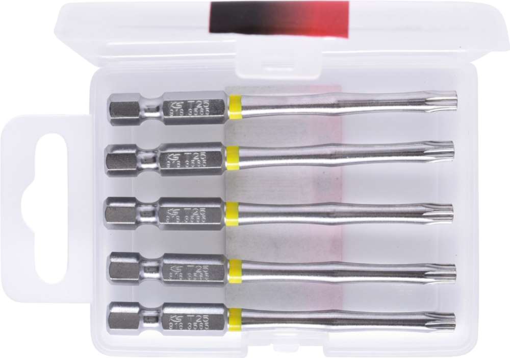 Produktbild KS Tools 1/4 Zoll TORSIONpower Bit Torx Länge 75mm T25 5er Pack bild 5