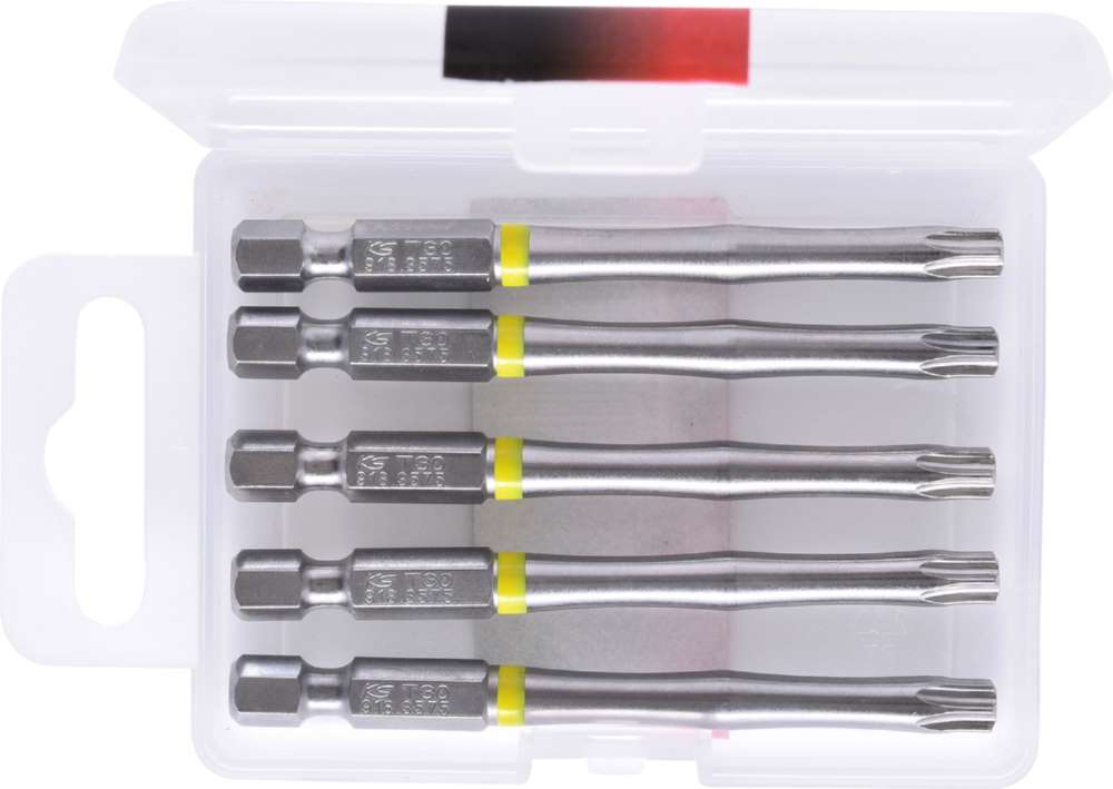 Produktbild KS Tools 1/4 Zoll TORSIONpower Bit Torx Länge 75mm T30 5er Pack bild 5