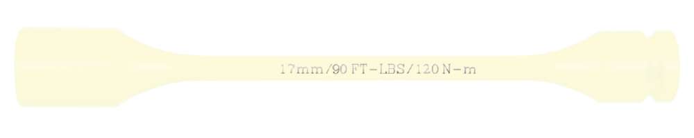 Produktbild KS Tools 1/2 Zoll Torsions Drehmomentbegrenzer Stecknuss 17 mm x 120 Nm